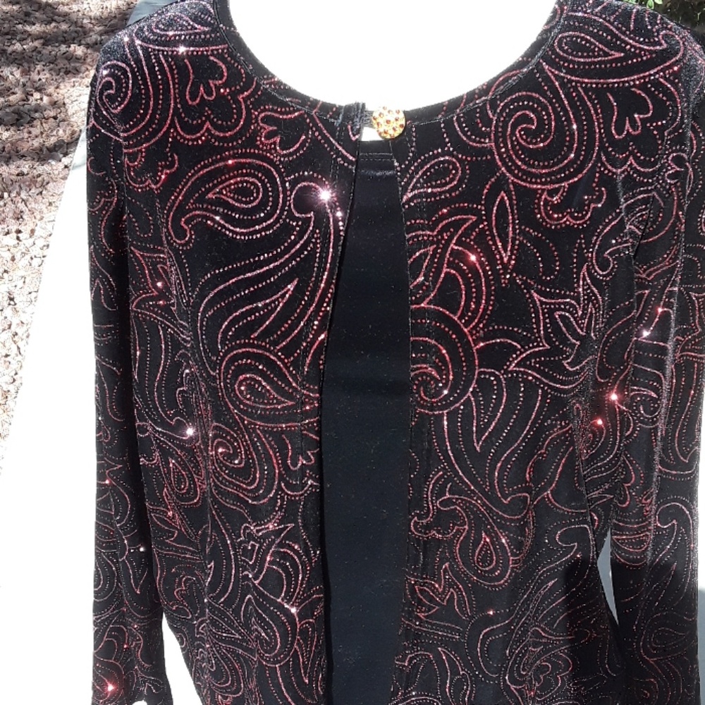 NOTATIONS WOMAN PAZLE EVENING JACKET - Picture 2 of 6